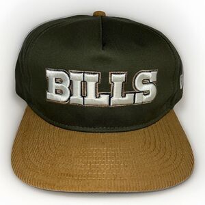 Buffalo Bills NFL New Era The Golfer Corduroy Brim Snapback Adjustable Hat